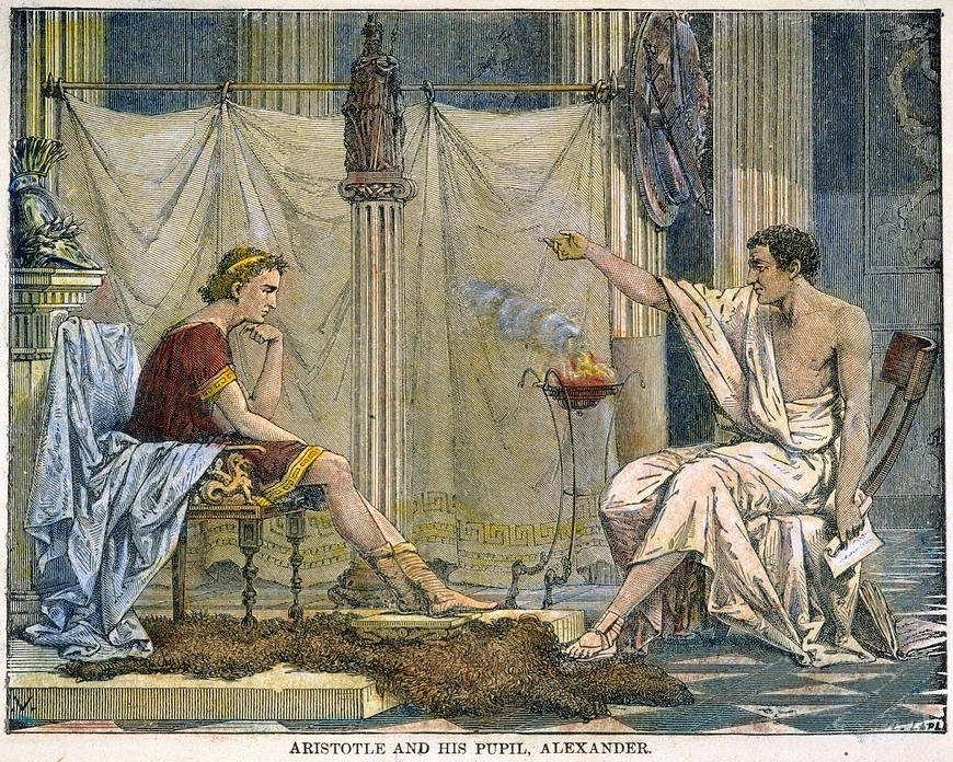 Alexander den store, Aristotelse, Jesus
