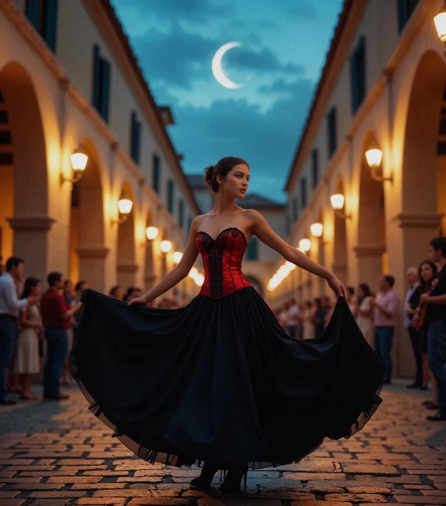 People dancing woman