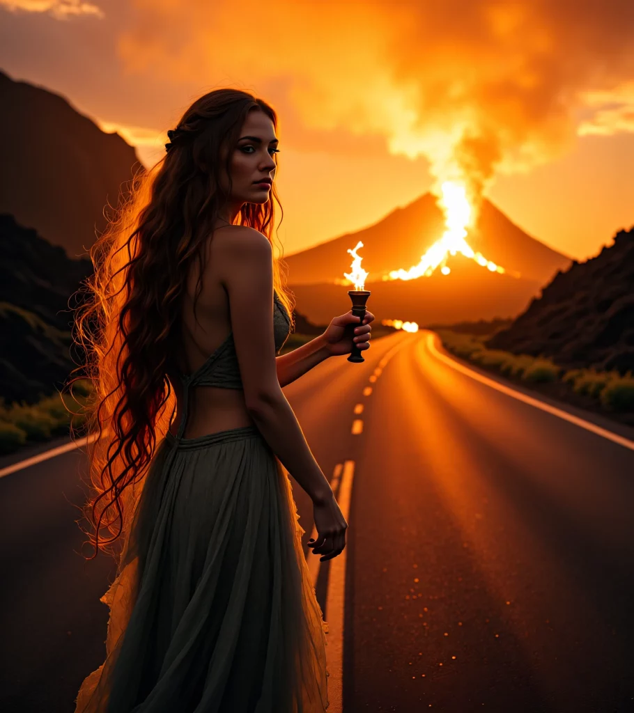 Pele goddess